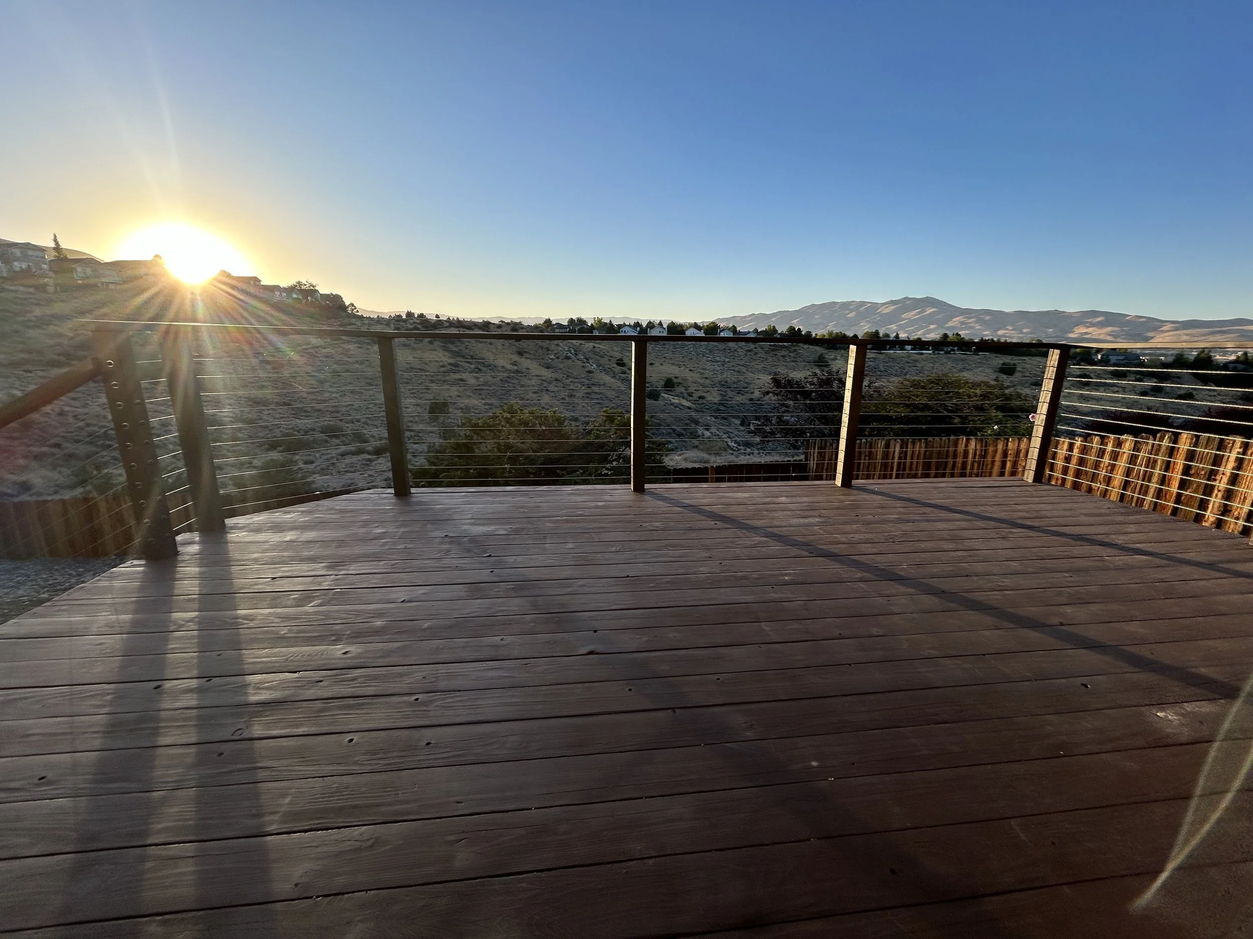 Tahoe Deck project 2
