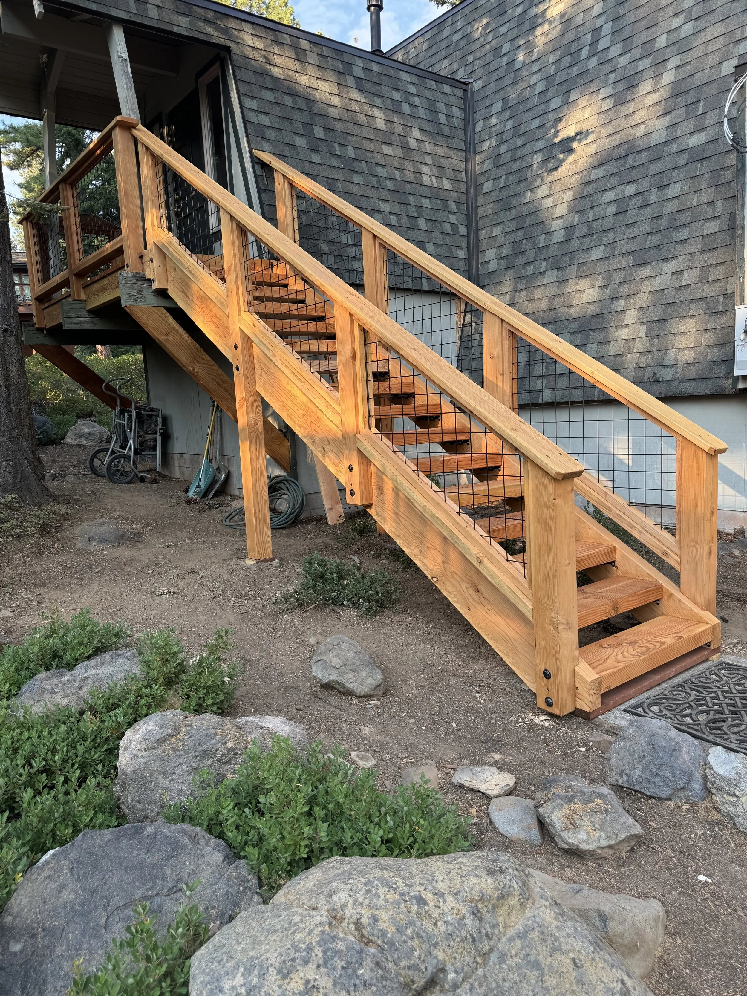 Tahoe Deck project 14