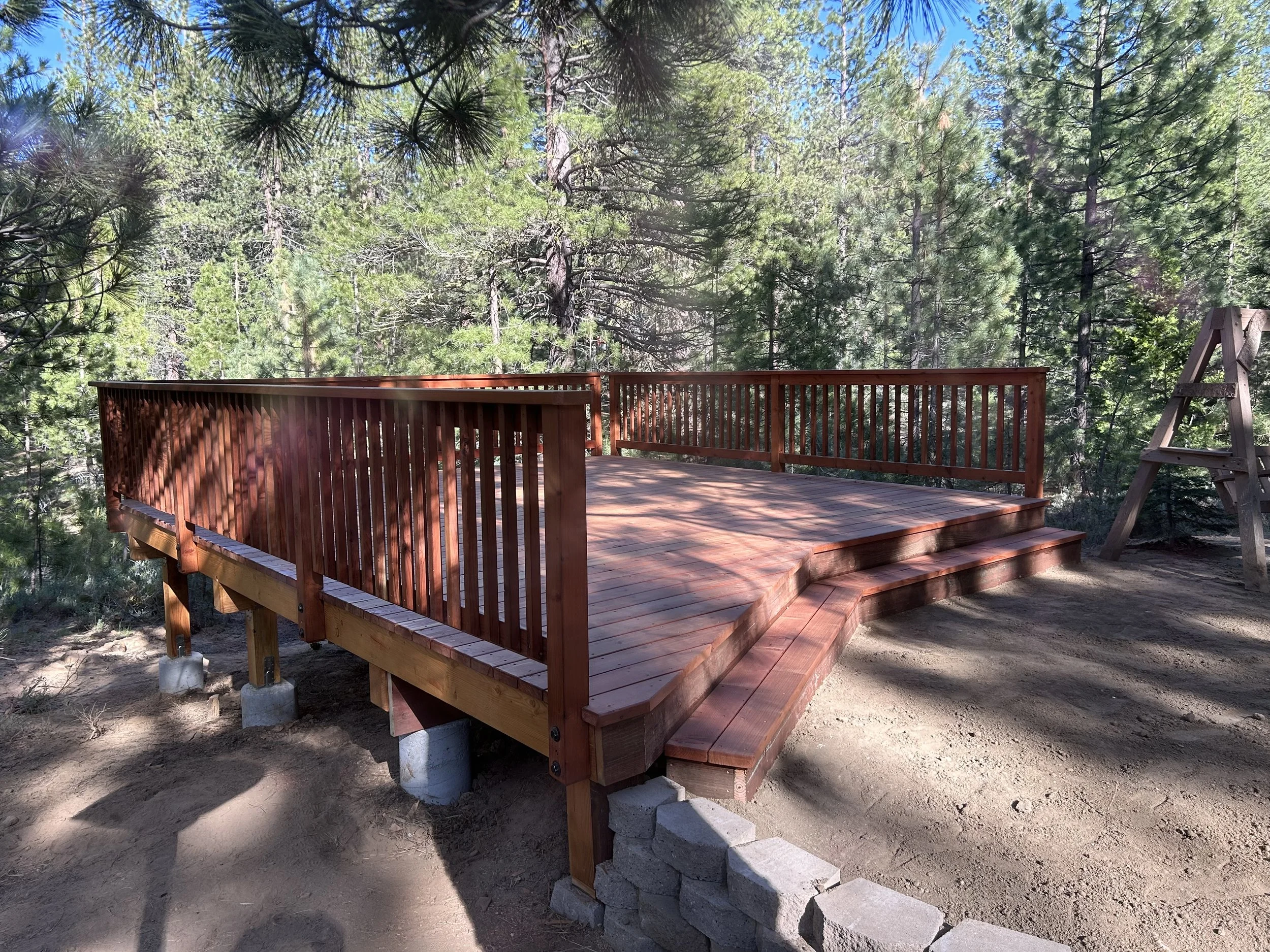 Tahoe Deck project 17