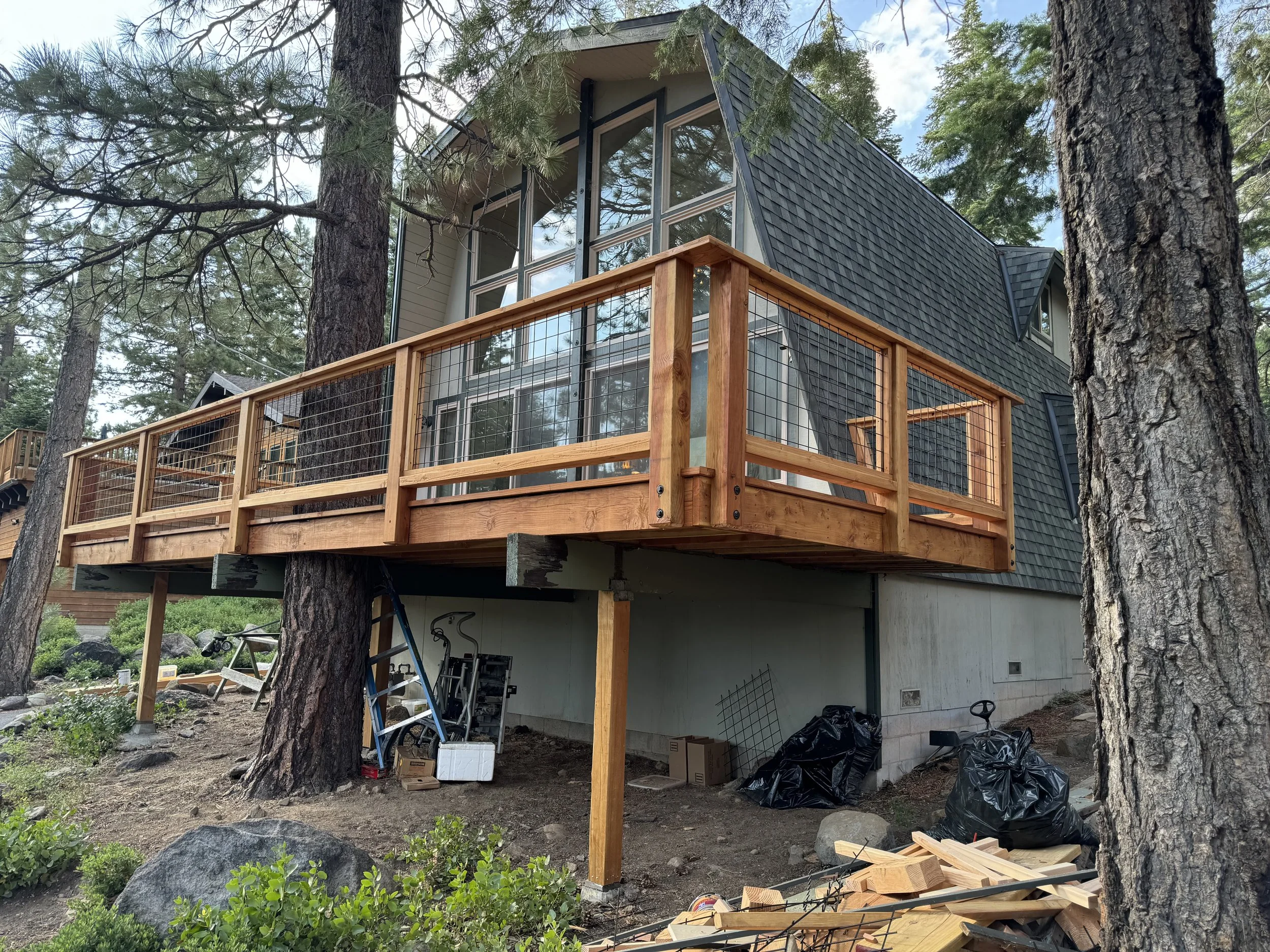 Tahoe Deck project 28