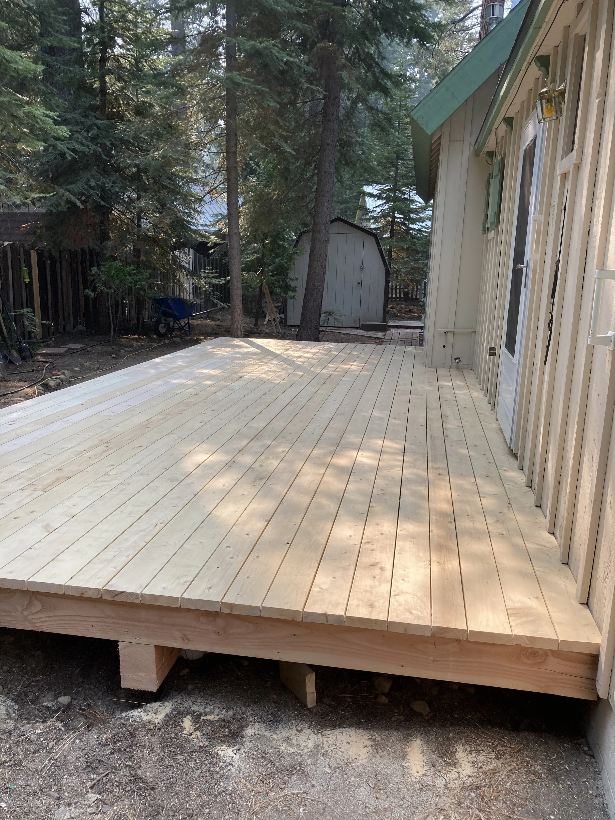 Tahoe Deck project 32