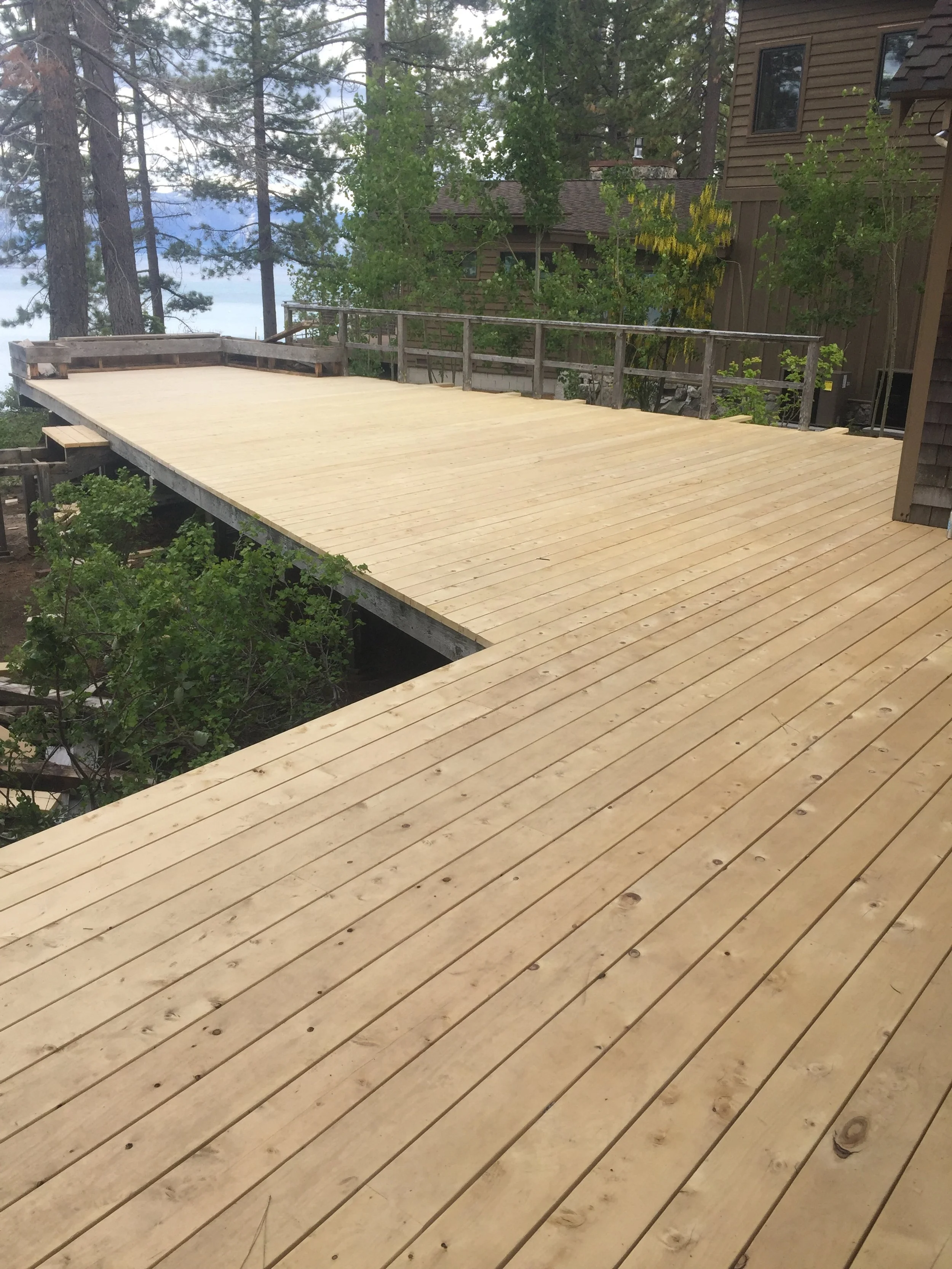 Tahoe Deck project 33